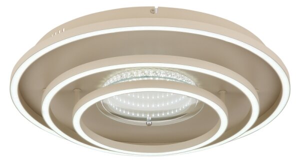 Globo 48564-40S - LED Stropní svítidlo LAWANDA LED/40W/230V pr. 51 cm béžová