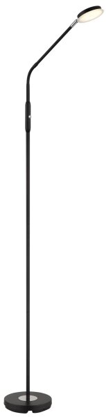 Globo 58504SS - LED Stmív dotyková stojací lampa SILVIO LED/6,5W/230V černá