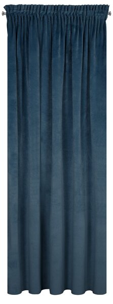 ZATEMŇOVACÍ ZÁVĚS NA PÁSCE RIA 140X270 CM TMAVĚMODRÁ
