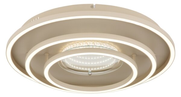Globo 48564-40S - LED Stropní svítidlo LAWANDA LED/40W/230V pr. 51 cm béžová