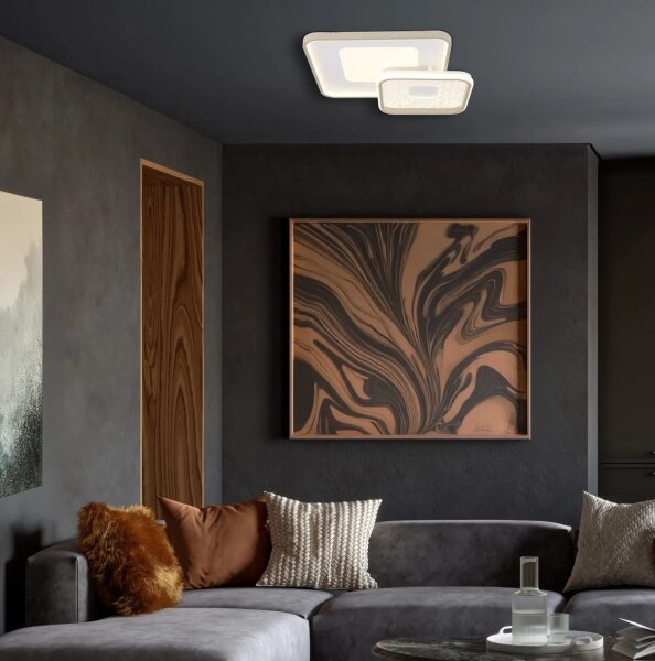 Globo 48097-48 - LED Stm stropní svítidlo MOSAIKO LED/48W/230V 50x50 cm+DO