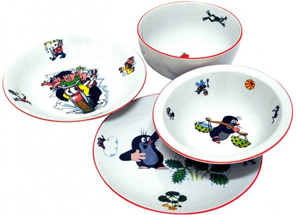 Porcelánová miska THUN krtek 300ml MIX motivů