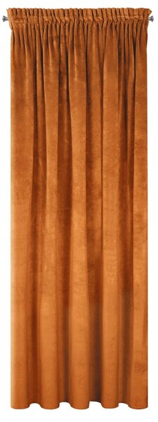 ZATEMŇOVACÍ ZÁVĚS NA PÁSCE RIA 140X270 CM ORANŽOVÁ
