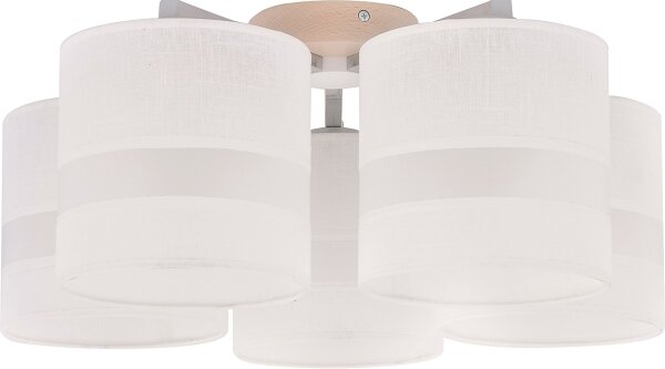 Náhradní stínidlo ke stopnímu a nástěnnému svítidlu ROXY E27 pr. 16 cm bílá