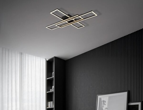 Globo 67363-55 - LED Stropní svítidlo TATJANA LED/55W/230V 3000K 80x60 cm