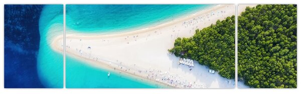 Obraz - Ostrav Hvar, Chorvatsko (170x50 cm)