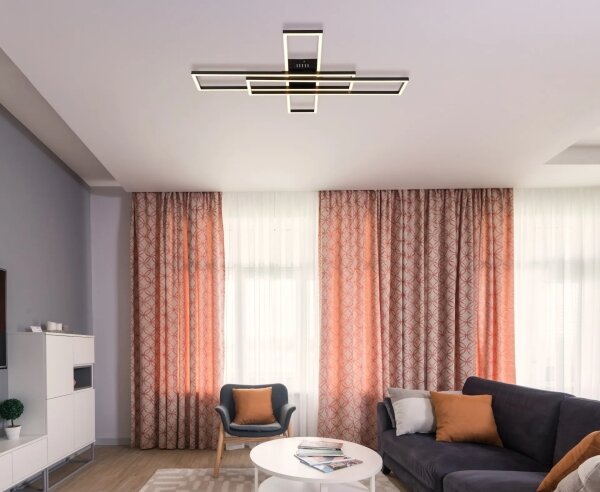 Globo 67363-55 - LED Stropní svítidlo TATJANA LED/55W/230V 3000K 80x60 cm