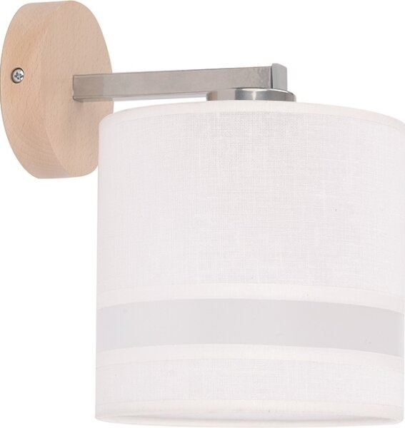 Náhradní stínidlo ke stopnímu a nástěnnému svítidlu ROXY E27 pr. 16 cm bílá