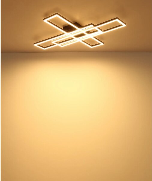 Globo 67363-55 - LED Stropní svítidlo TATJANA LED/55W/230V 3000K 80x60 cm