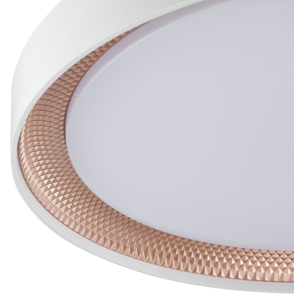 Brilliant - LED Stm stropní svítidlo WALDO LED/36W/230V bílá/rose gold + DO
