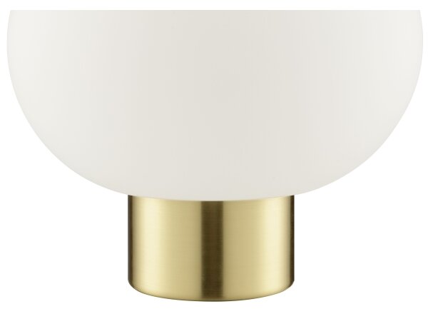 Brilliant - Stolní lampa FANNY 1xE27/20W/230V mosaz