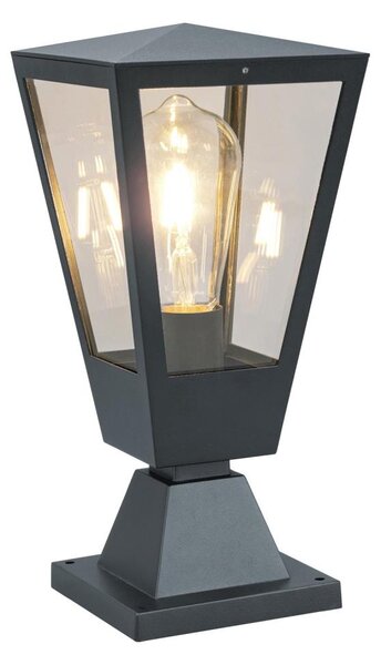 Brilliant - Venkovní lampa WESTDLIFF 1xE27/20W/230V 30,7 cm IP44 antracit