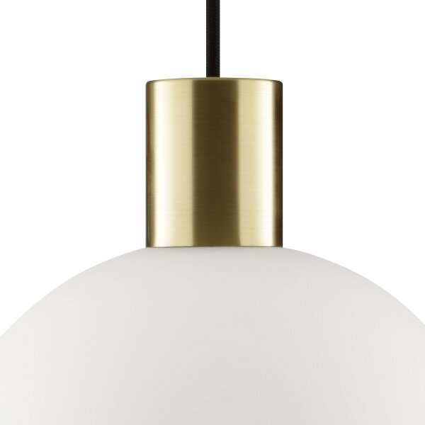 Brilliant - Lustr na lanku CONY 1xE27/20W/230V pr. 25 cm mosaz