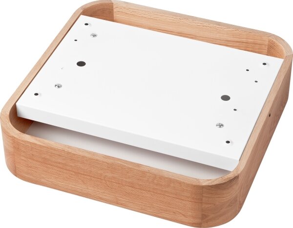 Stropní svítidlo OAK SQUARE 2xE27/15W/230V 35x35 cm dub