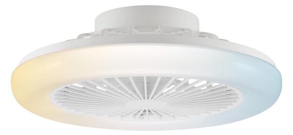 Brilliant - LED Stm stropní svítidlo s ventilátorem MONTERO LED/20W/230V bílá+DO