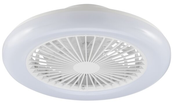 Brilliant - LED Stm stropní svítidlo s ventilátorem MONTERO LED/20W/230V bílá+DO