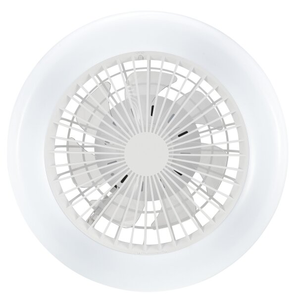 Brilliant - LED Stm stropní svítidlo s ventilátorem MONTERO LED/20W/230V bílá+DO