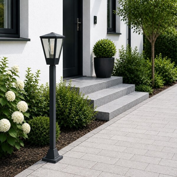 Brilliant - Venkovní lampa WESTDLIFF 1xE27/20W/230V 98,4 cm IP44 antracit