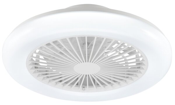 Brilliant - LED Stm stropní svítidlo s ventilátorem MONTERO LED/20W/230V bílá+DO