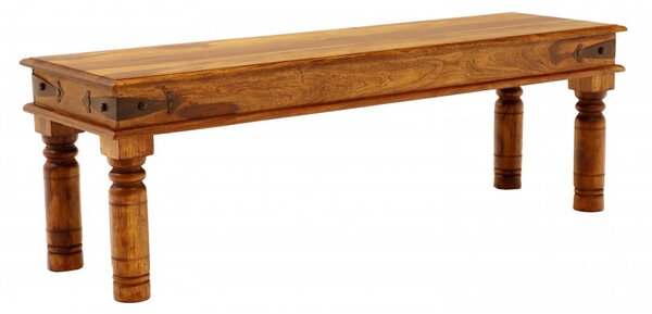 Lavice Jali 140x40 z indického masivu palisandr
