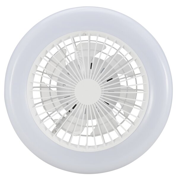 Brilliant - LED Stm stropní svítidlo s ventilátorem MONTERO LED/20W/230V bílá+DO