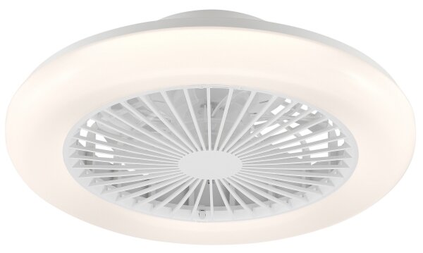 Brilliant - LED Stm stropní svítidlo s ventilátorem MONTERO LED/20W/230V bílá+DO