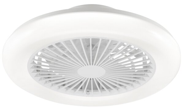 Brilliant - LED Stm stropní svítidlo s ventilátorem MONTERO LED/20W/230V bílá+DO