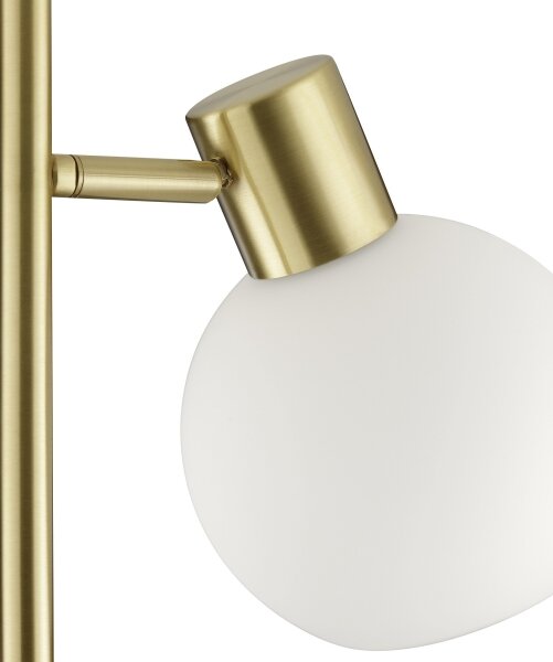 Brilliant - Stojací lampa CONY 1xE14/20W/230V mosaz