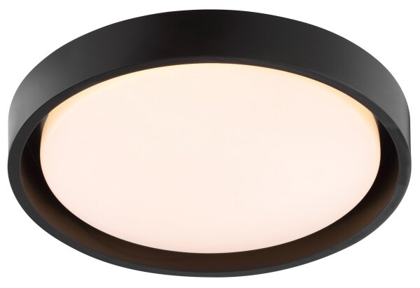 Brilliant - LED Stropní svítidlo SONORA LED/12W/230V 3000K pr. 31 cm černá
