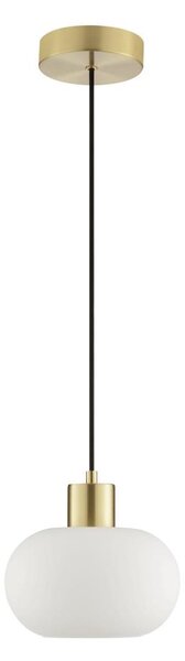 Brilliant - Lustr na lanku FANNY 1xE27/20W/230V pr. 22 cm mosaz