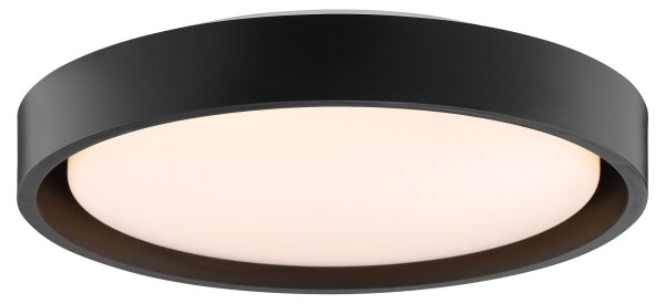 Brilliant - LED Stropní svítidlo SONORA LED/12W/230V 3000K pr. 31 cm černá