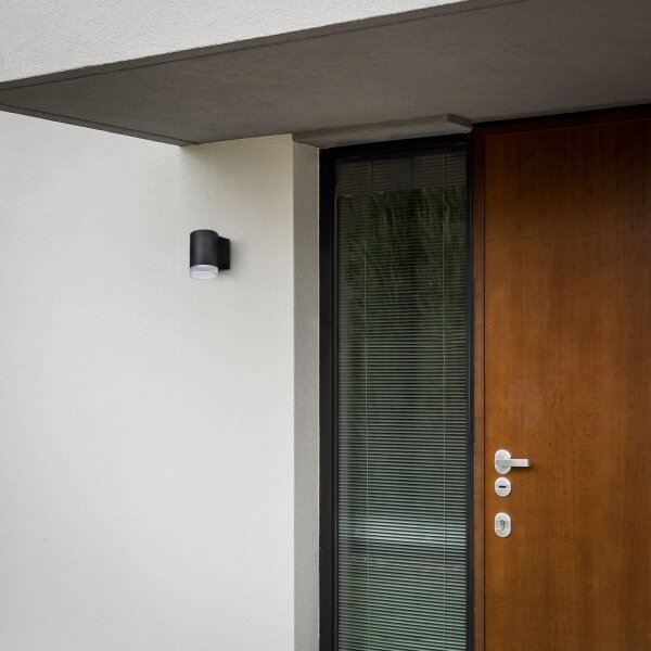 Brilagi - Venkovní nástěnné svítidlo MATERA 1xGU10/30W/230V černá IP54