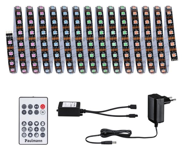 P 78888 EntertainLED LED pásek Dynamic RGB 5m 10,5W 60LEDs/m RGB+ 15VA - PAULMANN