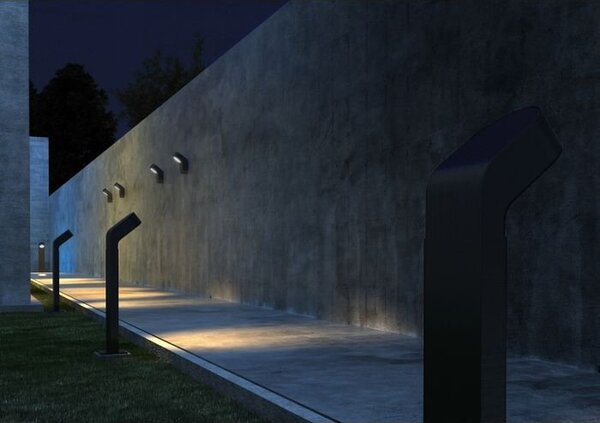 AST 1131006 Venkovní svítidlo SOPRANO Bollard černá 230V GX53 9W IP65 (starý kód: AST 0677) - ASTRO Lighting