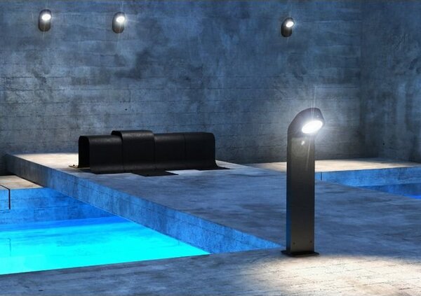 AST 1131006 Venkovní svítidlo SOPRANO Bollard černá 230V GX53 9W IP65 (starý kód: AST 0677) - ASTRO Lighting