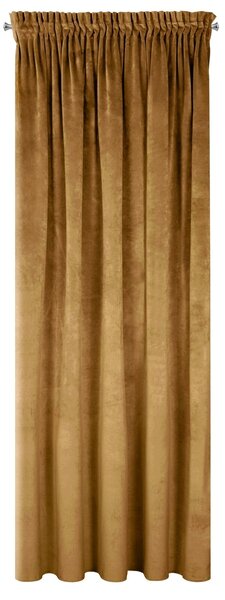 ZATEMŇOVACÍ ZÁVĚS NA PÁSCE RIA 140X270 CM MEDOVÁ