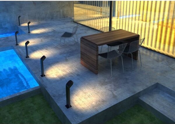 AST 1131006 Venkovní svítidlo SOPRANO Bollard černá 230V GX53 9W IP65 (starý kód: AST 0677) - ASTRO Lighting