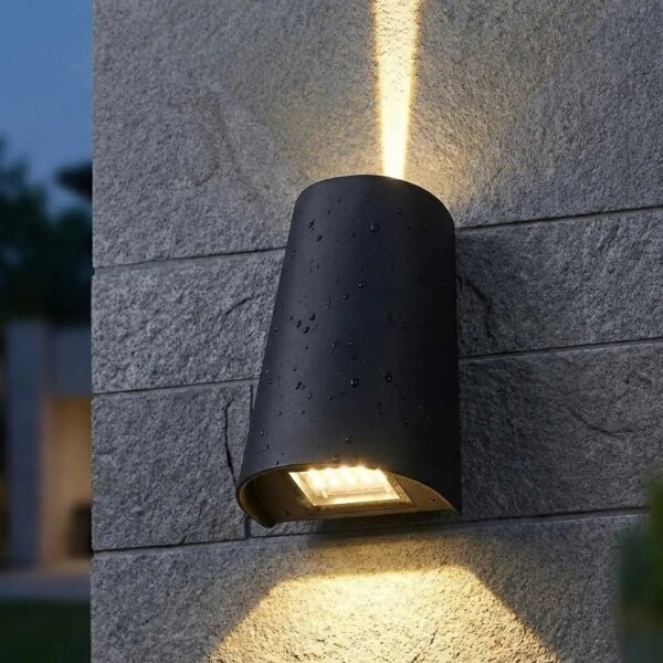LED Venkovní nástěnné svítidlo LED/11W/230V IP65 černá