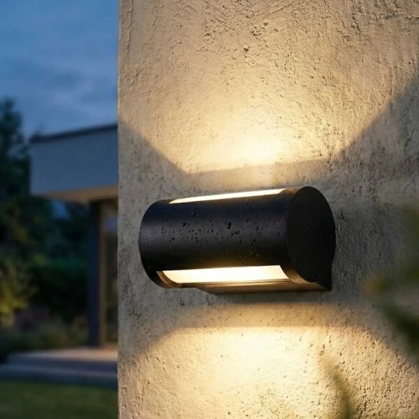 LED Venkovní nástěnné svítidlo LED/13W/230V IP65 černá