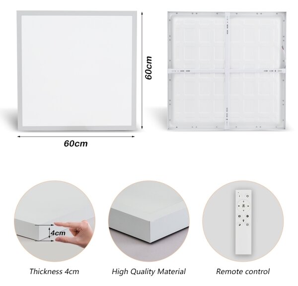 Brilagi-LED Stmívatelné koupelnové svítidlo FRAME SMART LED/50W/230V IP44 bíl+DO