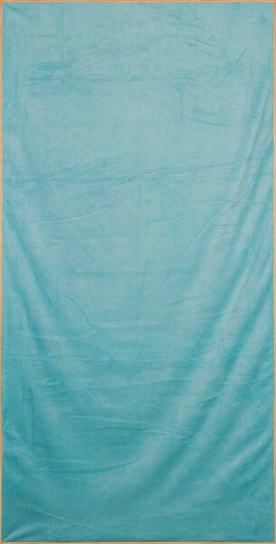 RYCHLESCHNOUCÍ PLÁŽOVÁ OSUŠKA Z MIKROVLÁKNA IGA 80X160 CM TYRKYSOVÁ