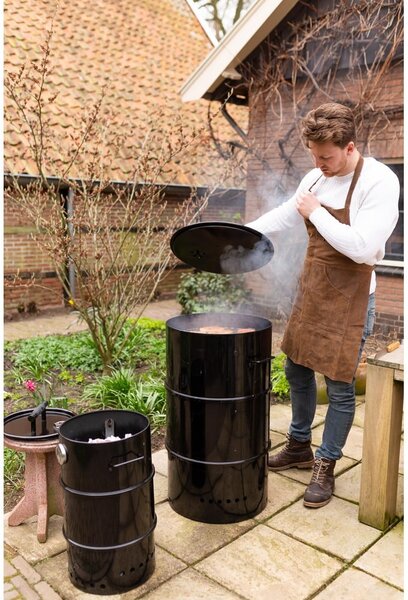 Kožená venkovní zástěra Esschert Design Barbecue