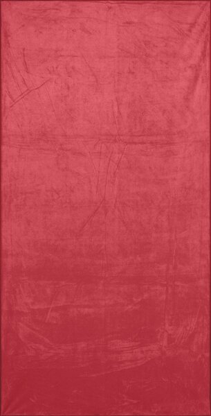 RYCHLESCHNOUCÍ PLÁŽOVÁ OSUŠKA Z MIKROVLÁKNA IGA 80X160 CM ČERVENÁ