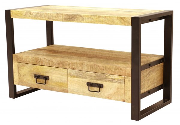 TV stolek Retro 100x60x45 z indického masivu mango