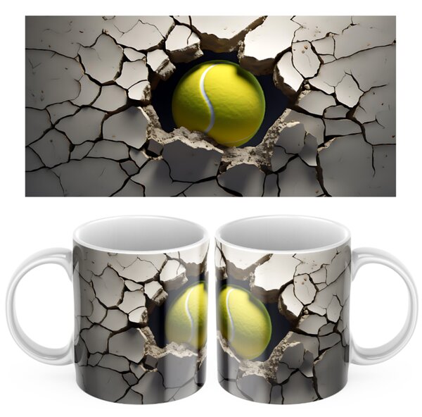 Keramický hrníček Tenis Míček 450ml