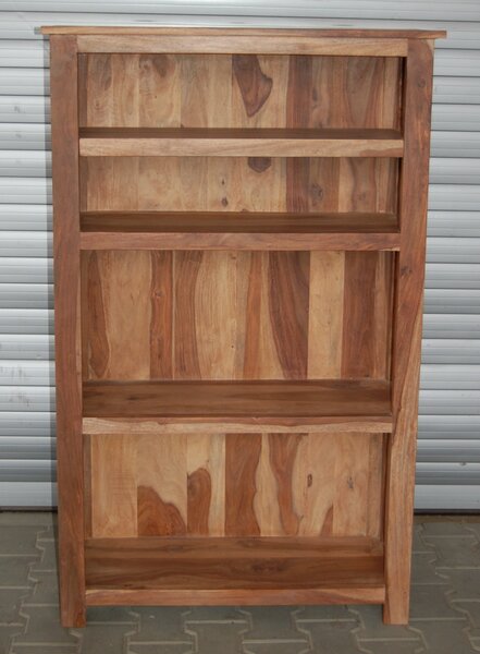 Knihovna Rami 90x135x35 z indického masivu palisandr