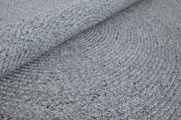 Tribeca Design Kusový kruhový koberec Nebbio Grey Rozměry: 200x200 cm