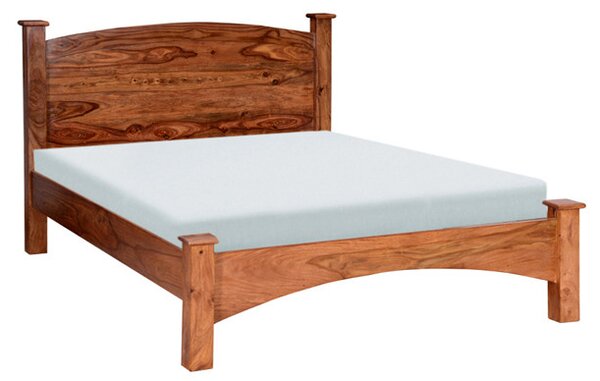 Postel 160x200 Rami z indického masivu palisandr