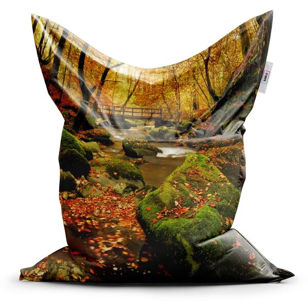 Sablio Sedací vak Classic Most v lese - 150x100 cm