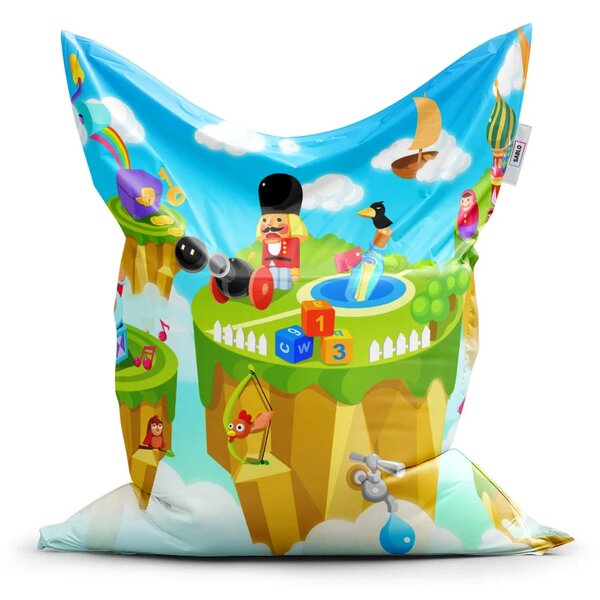 Sablio Sedací vak Classic Dětský motiv 2 - 150x100 cm